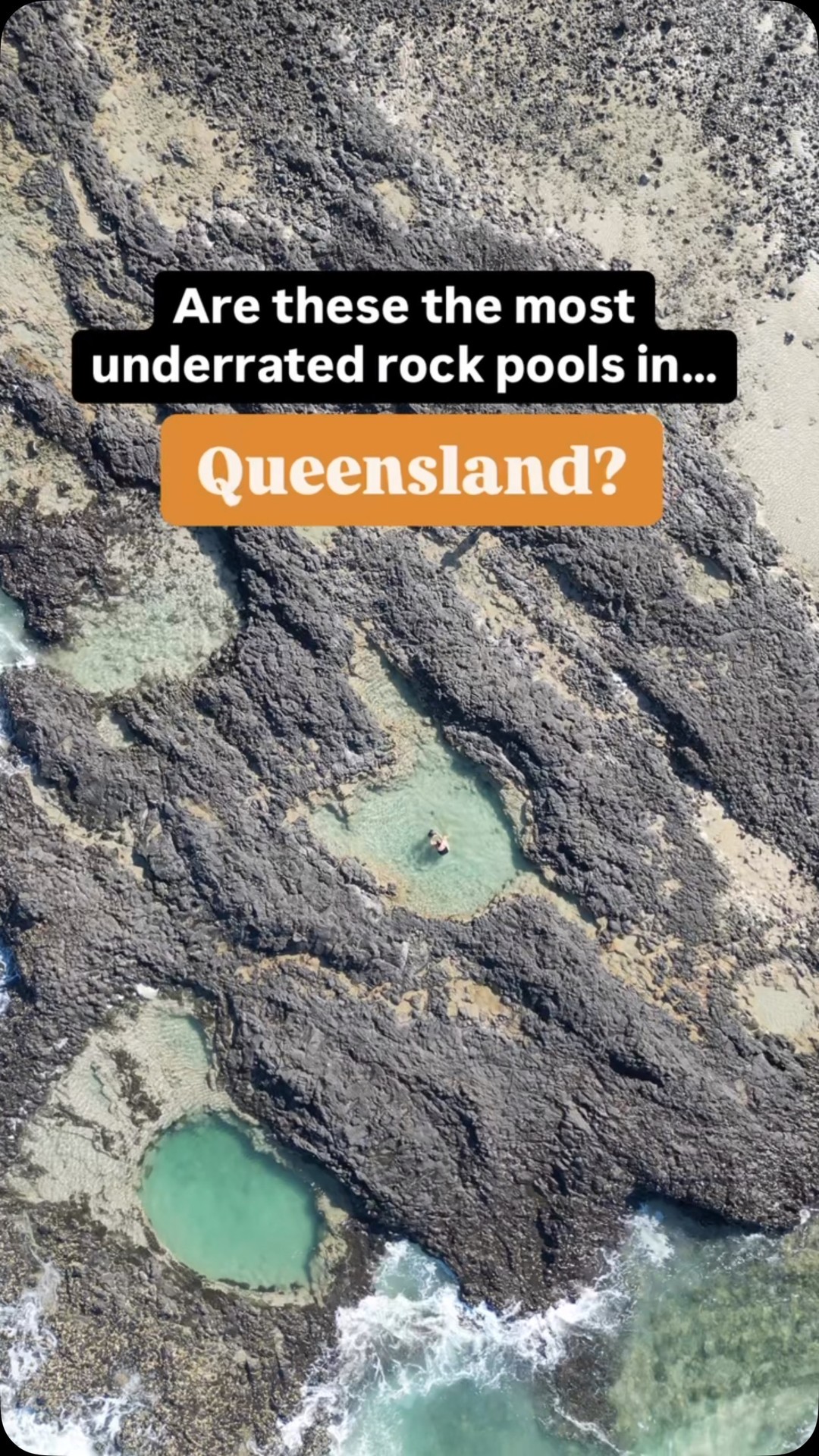 Cannot believe we stumbled on these beauties on an afternoon walk. So nice. #travelfamily #rockpool #travelaustralia #caravanlife #travelwithkids #roadtripaustralia