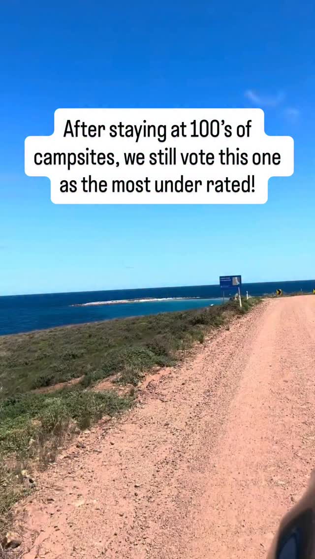 After staying at over 250 camps,
This place gets our vote for the most underrated! 

Before we start, if you like hidden gems and family adventures, follow along  @thefamilyfind. 

I seriously cannot believe this place,
White sand, the clearest, blue water, hidden rockpools and even the ability to search an island at low tide!

So many people miss this amazing spot and it was our favourite beach in the whole of SA!

It’s about 6km off the main road, but the dirt road in is a breeze and would be fine for 2WD! 

Completely off grid with no phone service, but a very clean drop toilet.

Just 20 minutes from Tumby bay and an hour from Port Lincoln. 

It’s protected from the wind and is a great place for families. Perfect for the SUP. Little lagoons are created on low tide that the kids played in all day and the hidden rockpools on the south side of the rock platform are AMAZING!

There’s only 11 camp spots, all are big enough to house a van! You have to book online, but we did this only the day before we arrived and had no trouble booking! 

We think sites 5-8 were the best, however we were on 2 and it was still great. 

Make sure you save this post to come back to! 

This is 📍 Lipson Cove