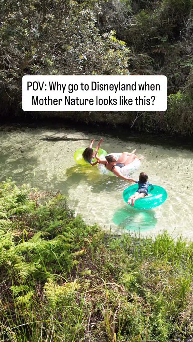 This might be an unpopular opinion…

(Hi there, if you are new here and love finding adventure, follow along our journey as we show you hidden gems and hikes perfect for the family)

This might change over time, but for right now we are not worrying about height restrictions or ride operators and are swapping wristbands and wait times for real adventure like this ‘Lazy River’ on K’gari Island! 

This is 📍Eli Creek.

Save for your next adventure!