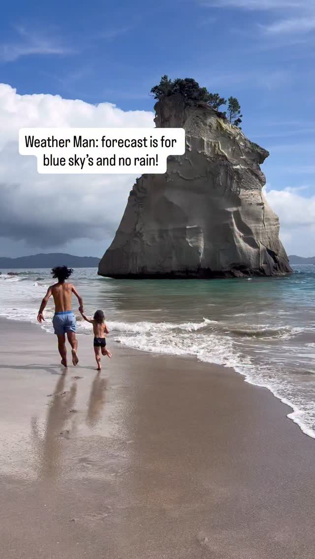 There’s one thing you need to know before you visit New Zealand!

The weather report is always wrong. 

(Follow along @thefamilyfind, if you are looking for more fun advice and family adventure!)

Plan for the day, but make sure you have a plan B,C,D,Z based on what the weather throws at you! We had to swing past @mountainwarehouse to pick up some raincoats as we were not at all prepared! 

Lucky for us the rain wasn’t cold and didn’t detour us from having a great time!