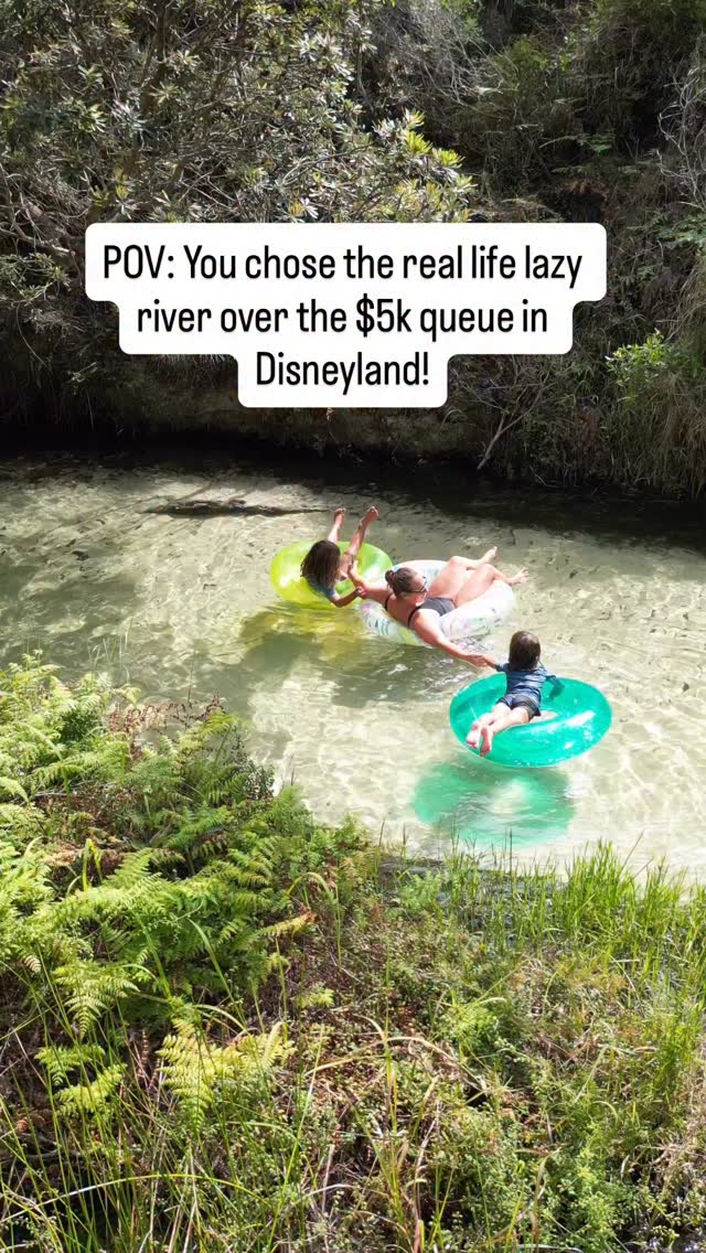 This might be an unpopular opinion…

(Hi there, if you are new here and love finding adventure, follow along our journey as we show you hidden gems and hikes perfect for the family)

This might change over time, but for right now we are not worrying about height restrictions or ride operators and are swapping wristbands and wait times for real adventure like this ‘Lazy River’ on K’gari Island! 

This is 📍Eli Creek.

Save for your next adventure!