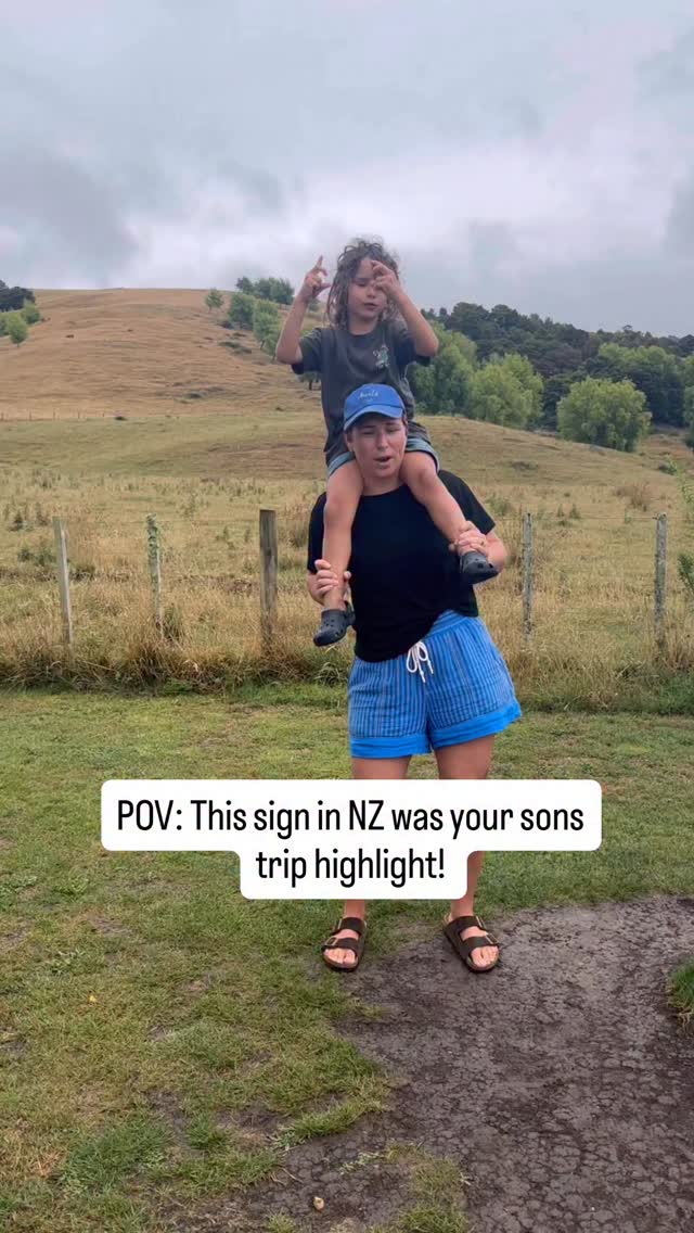 I tell you something 

It’s not often the things you spend lots of money on that are the kids favourites!

Eli had us doing all sorts of funny things at this sign. He took full control and was our director for the morning! Loads of laughs were had! 

📍The Longest Place Name In The World! 

If you’re new here, we are the @thefamilyfind. An Australian based travel family, looking for adventure and hidden gems. Follow now!