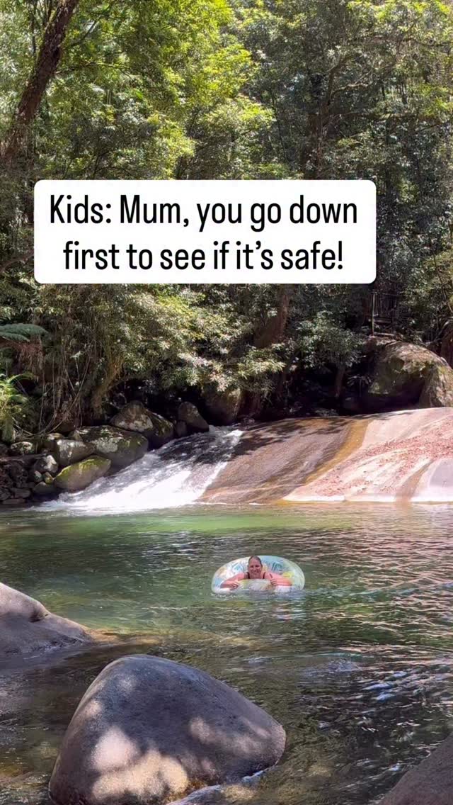 When you’re a mum of two boys and you’re out here pretending to be way braver than you actually are!
 
We are @thefamilyfind. A travel family sharing unfiltered adventure and hidden gems. We’d love for you to follow our journey!