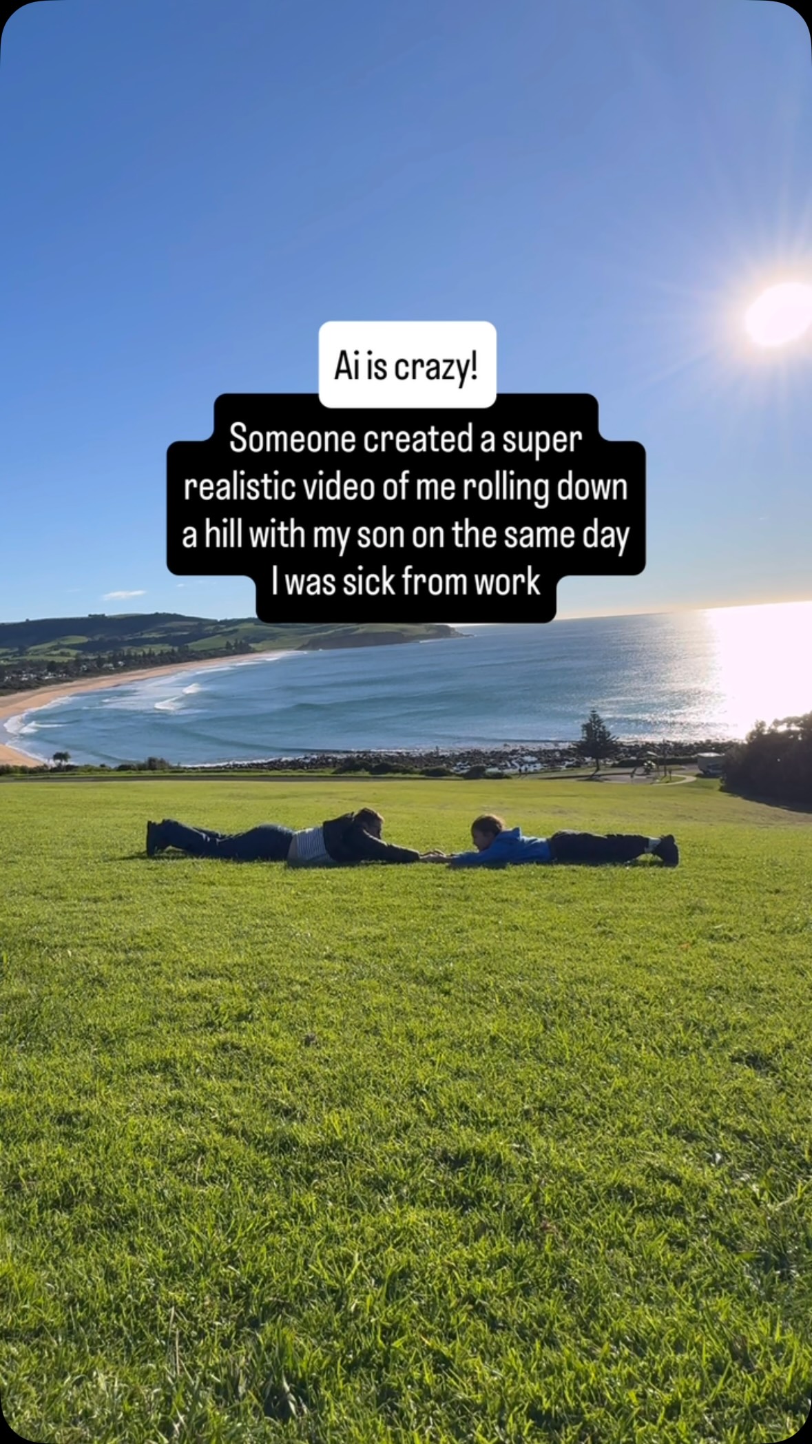 AI is getting crazy. Don’t forget to live the real moments. Follow along for real family chaos and adventures @thefamilyfind