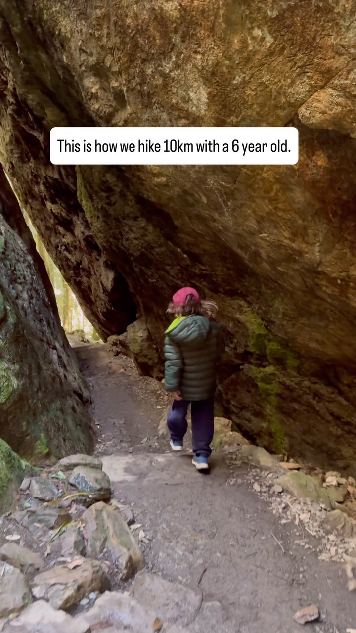 Hiking as a family isn’t the same as hiking solo or as a couple and that’s ok, but you do need to adjust. Hiking now isn’t about A to B, it’s about the snacks, stories, the simple things like looking at worms, counting steps and most definitely dance breaks. 

We learnt that if we don’t rush, make it challenging and fun for the boys, they often forget that they are hiking at all! 

Follow @thefamilyfind for more :)