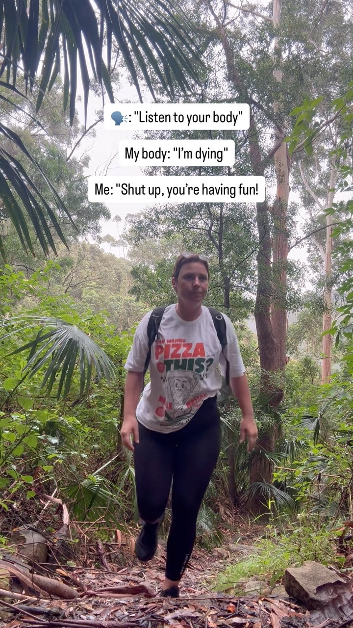 Haha, my body loves me really. Nothing better for my mental health than being out in nature, even with all the stairs. Follow along @thefamilyfind for family travel.