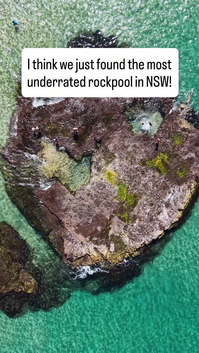 This Rockpool is up there with our families favourite Rockpool in Australia! 

What makes this rockpool unique is that they sit offshore and you have to wade/ swim out to access them. 

They are only assessable at low tide and low swell, but timing it right is sooo worth it. 

As an added bonus the beach and ocean pool right next to this Rockpool are both amazing, so pack a picnic and spend a day soaking in the sun and salt water 

📍These rockpools can be found on the north end of Port Kembla beach I line with the ocean pool pipes.

Free parking is onsite and these no strenuous walk to find them! 

Always remember to use common sense and know your swimming abilities. Keep the Illawarra beautiful by leaving only footprints.

-
Hi, 👋 if you’re just discovering our page, we are Sam, Geo, Reuben and Eli. An Australian based adventure travel family, sharing hidden gems, epic adventures and aiming to inspire others to travel with their kids! Come say hi and stay for the ride @thefamilyfind!