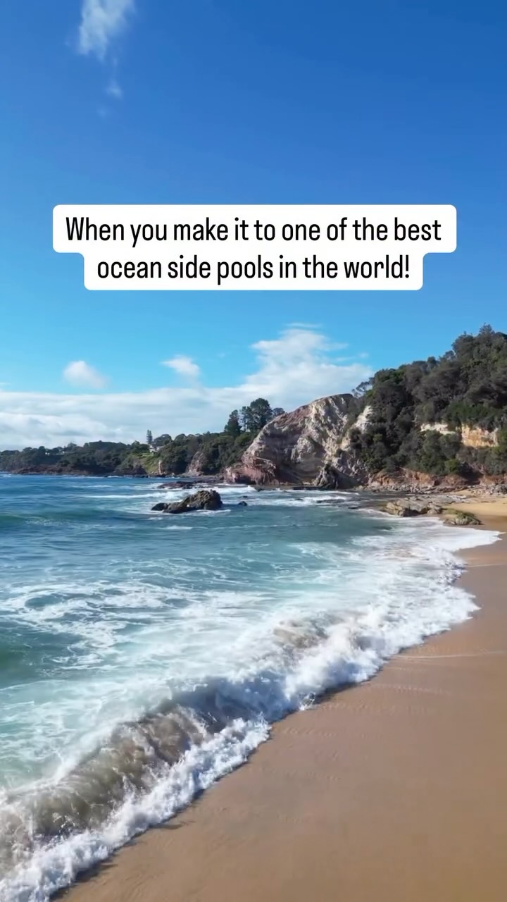 If you’re heading down the NSW south coast this summer, finding this pool is an absolute must!

Swim under the most beautiful pink and white cliffs.

It’s a short walk along the sand from the southern end of the beach. Go at low tide so you can get around the rocks to the pool. You can’t actually see the pool from here road, which is why it’s so easily missed! 

📍 Aslings Beach Rock Pool, Eden NSW. Save this for your next road trip adventure. 

- Hi, 👋 if you’re just discovering our page, we are Sam, Geo, Reuben and Eli. An Australian based adventure travel family, sharing hidden gems, epic adventures and aiming to inspire others to travel with their kids! Come say hi and stay for the ride @thefamilyfind!