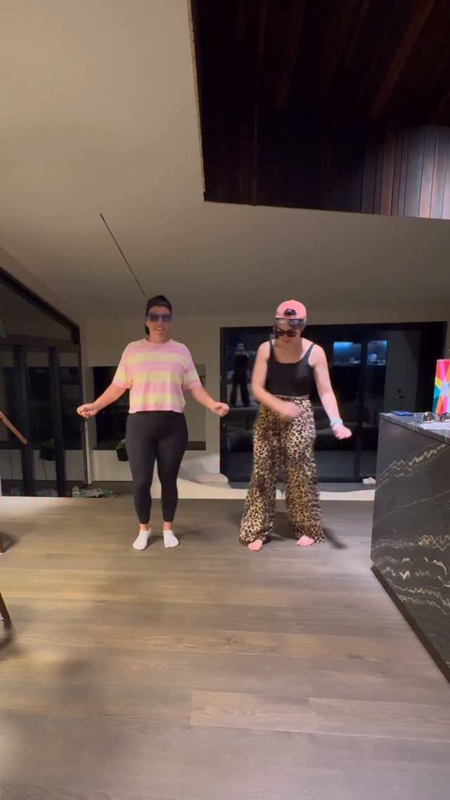 My sister and I never did dancing as kids. My sister begged Mum for lessons when she was about 9. Mum said no.

To this day we still bring it up.

We did just about everything else growing up, but clearly in 1995 Mum didn’t see a future where people would be making money dancing on social media. 😂

Several glasses of wine later, and about 100 takes… a very fun night with my sister!